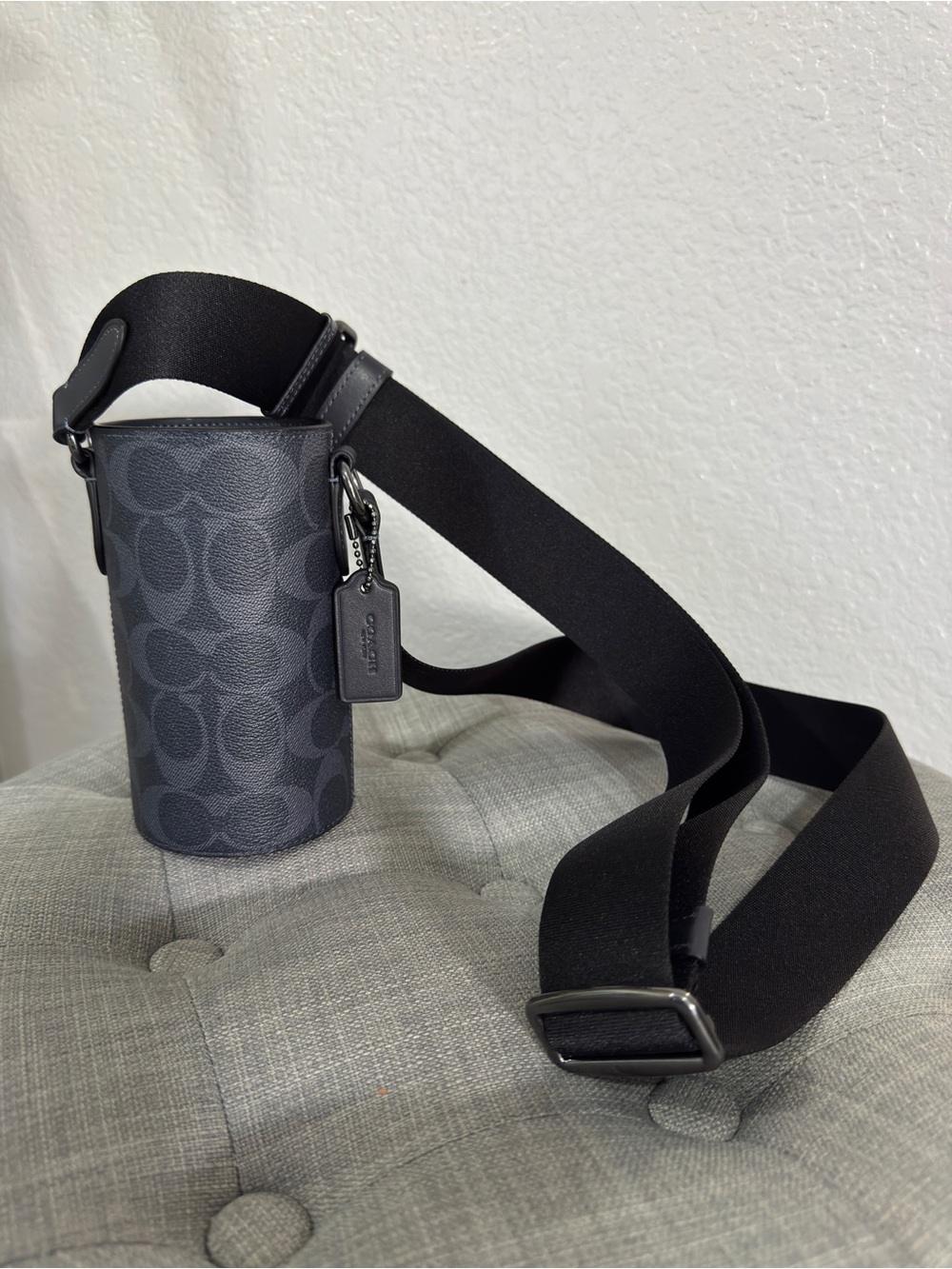 Coach Tumblr water bottle Crossbody bag carrier UNISEX